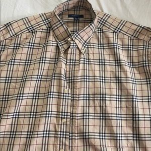 Burberry small check long sleeve